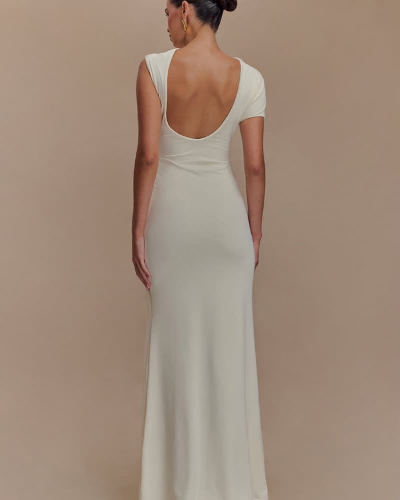 Meshki Kaida Dress White - Image 2