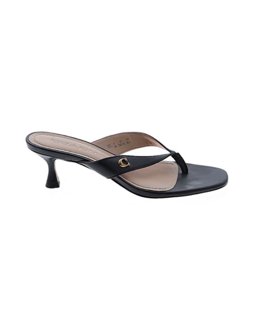 Black Coach Sandal - Image 1