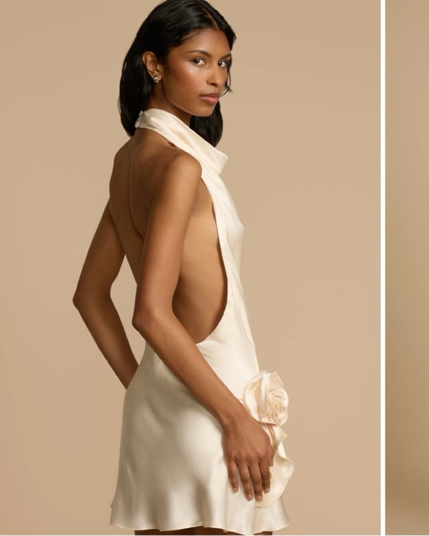 ROSA DRESS IVORY - Image 2