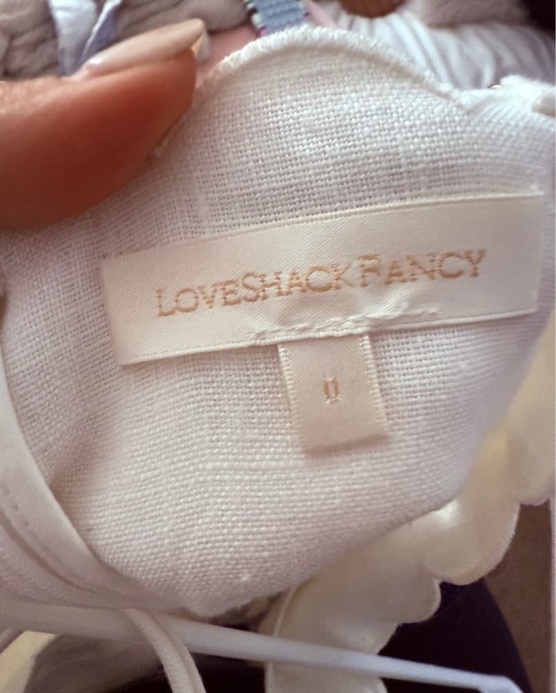 Love Shack Fancy Sydow Mini Dress  - Image 4
