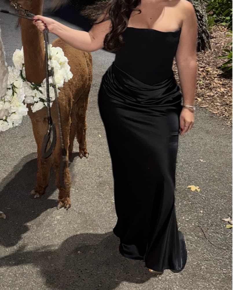 Black Corset Gown  - Image 4