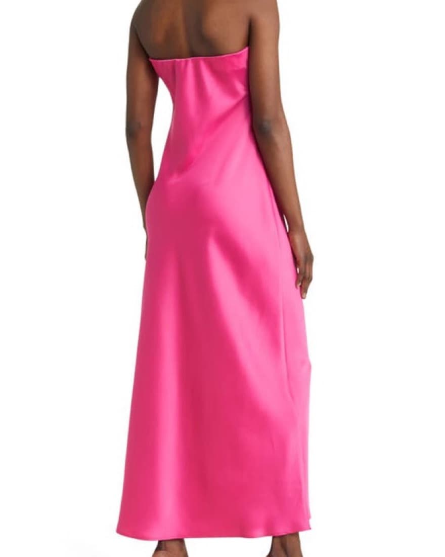 Bright Pink Long dress - Image 2