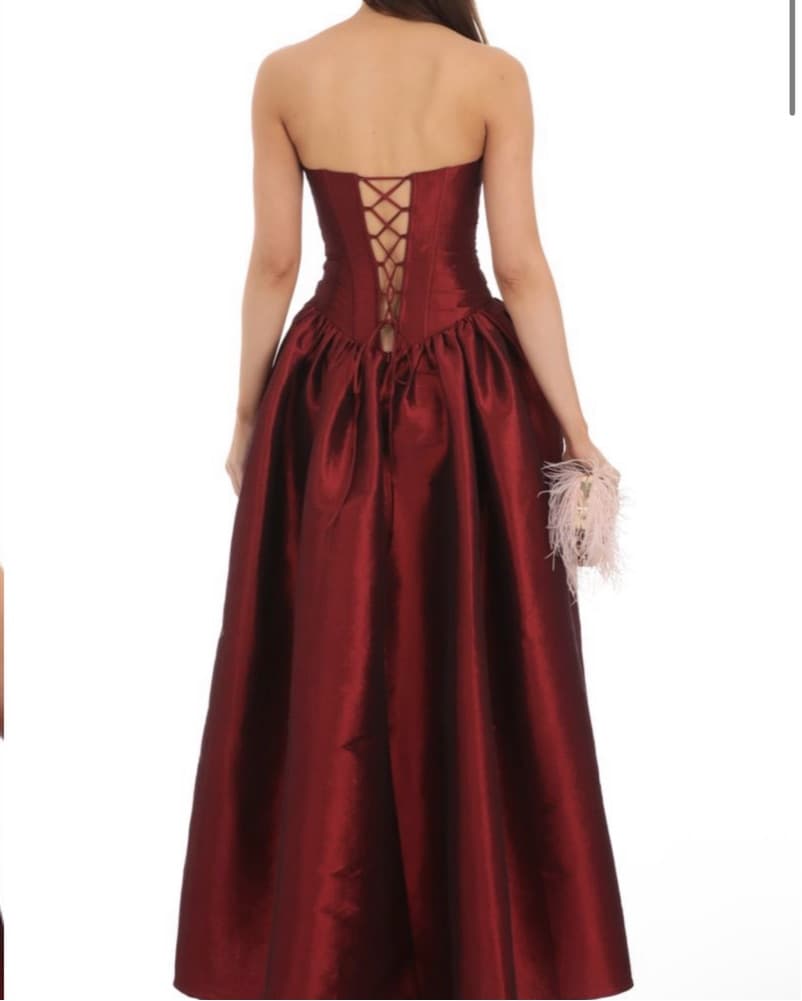 Lucy And The Sky Strapless Corset Gown - Image 2