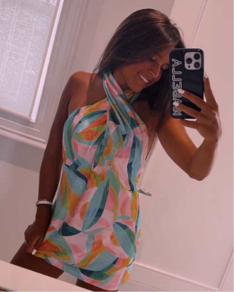Jasmine Halter Mini Dress - Image 3