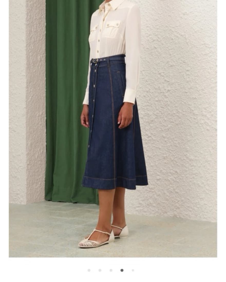 Zimmerman Denim Skirt - Image 2