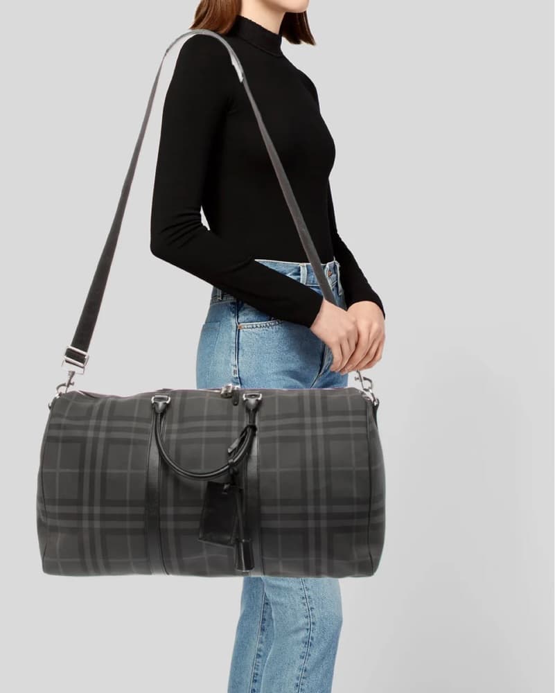 Burberry Smoked Check Weekender - Image 2