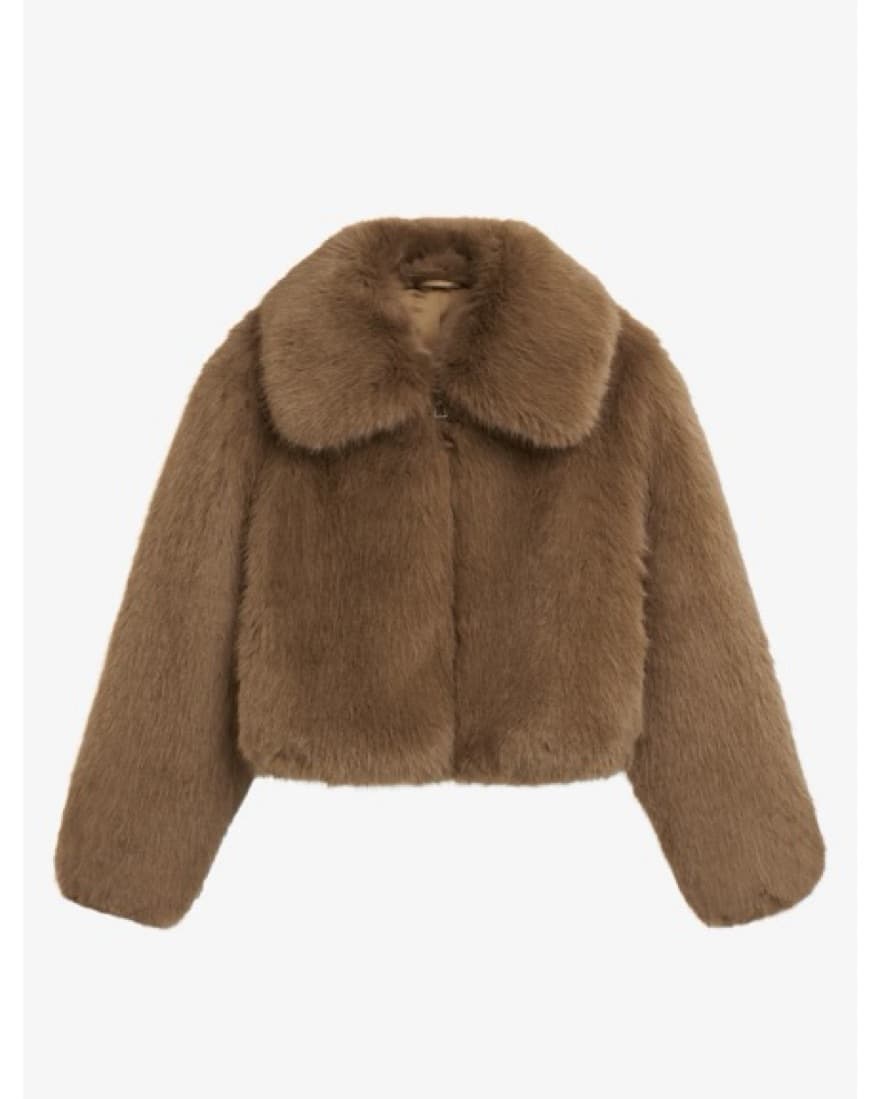 Frankie Shop Hope Faux Fur Jacket - Image 1
