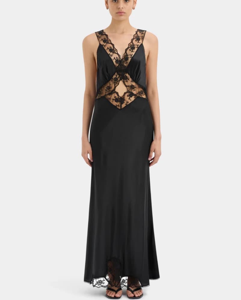 sir the label aries cut out gown - Image 1