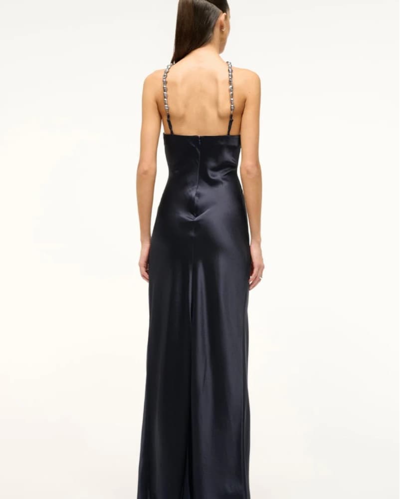 Staud Navy Cadence Dress - Image 3
