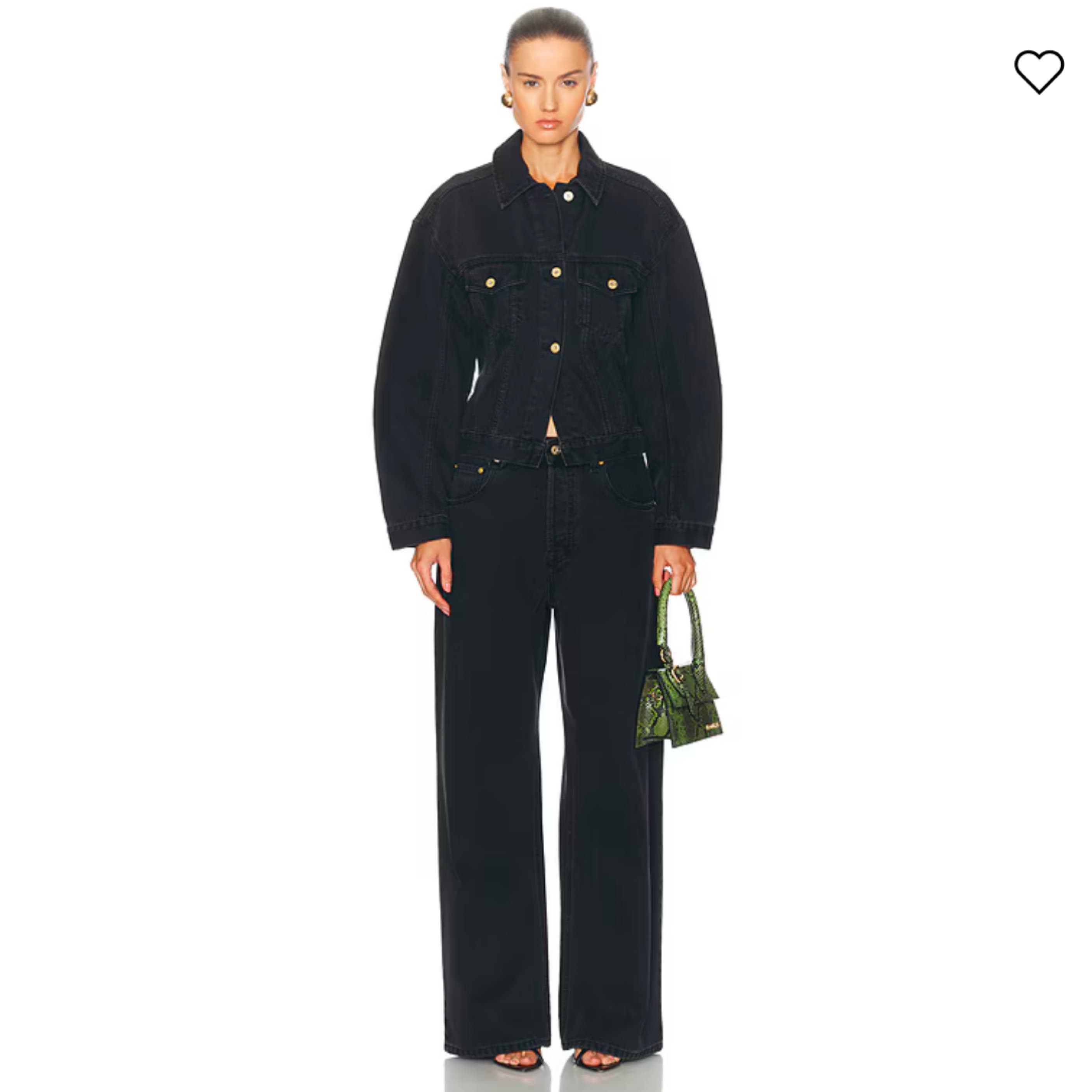Jacquemus Denim Set Outfit  - Image 1