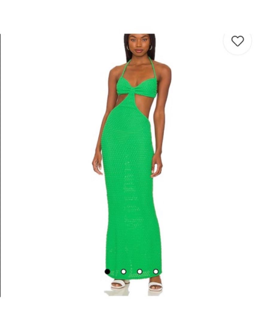 Bananhot Anna Maxi Dress In Green  - Image 1