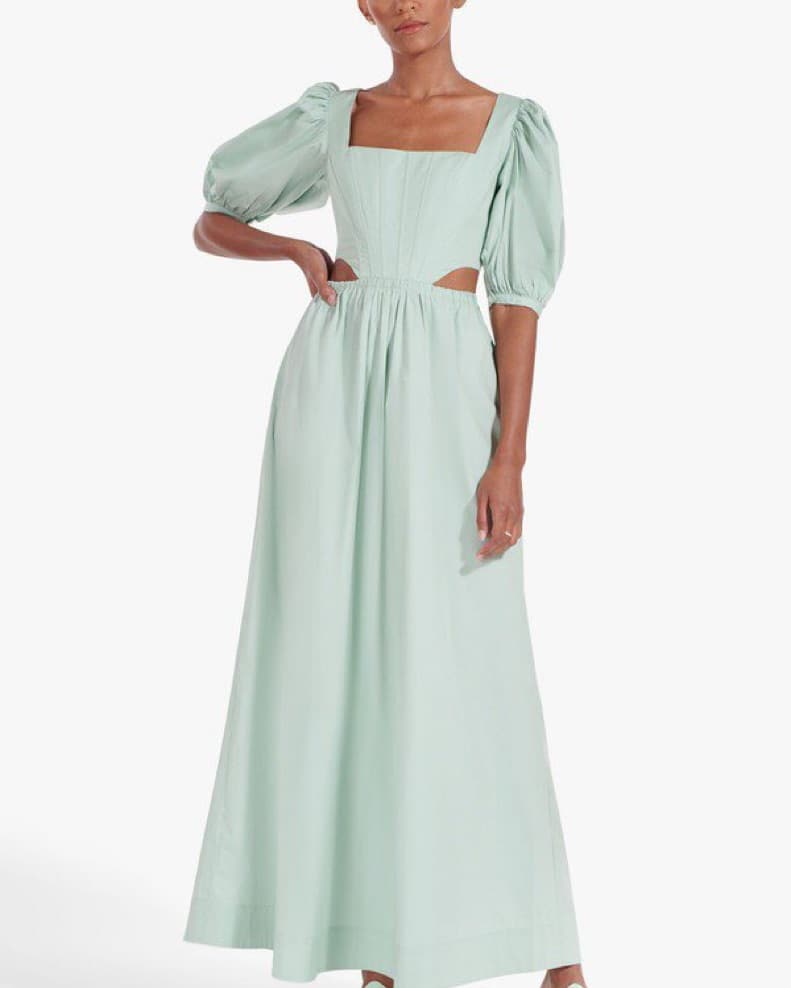 Staud Astro Cut-Out Maxi Dress - Image 1