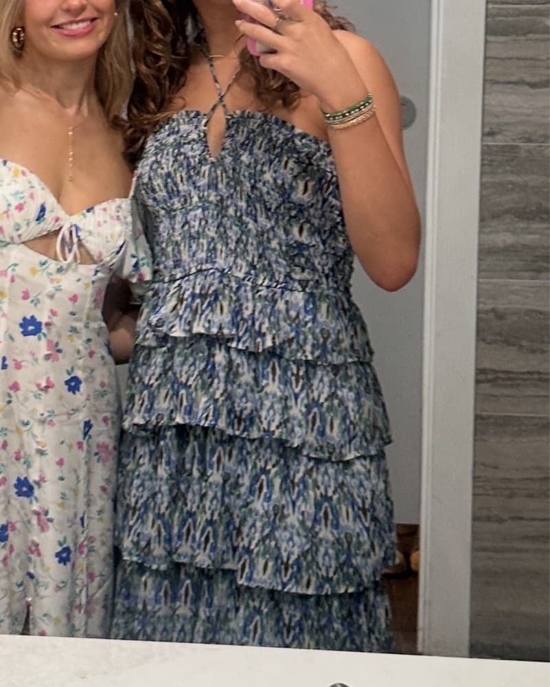 Floral Maxi Dress - Image 1