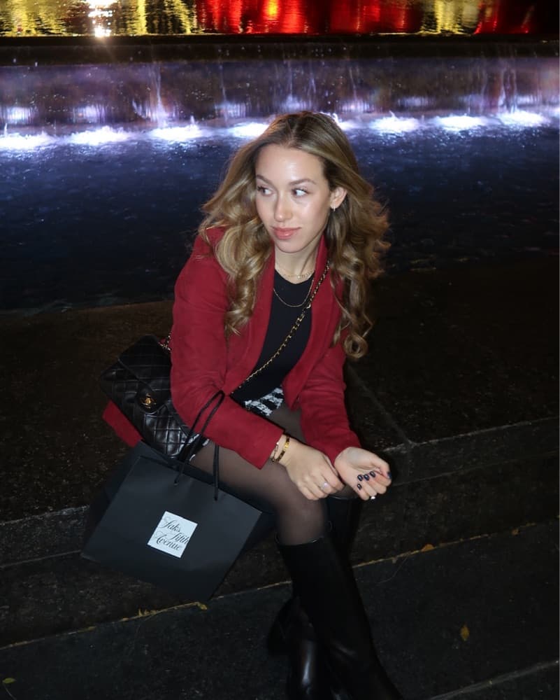 Alice + Olivia Suede Blazer - Image 2