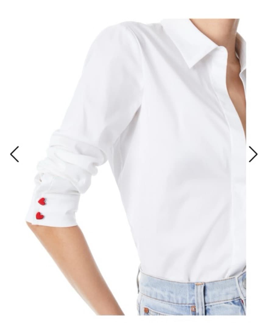 Alice + Olivia Willa Placket Top - Image 4