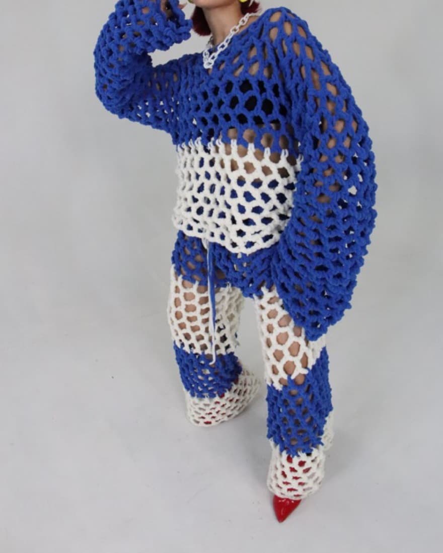 Handmade Crochet Oversized Set  - Image 4