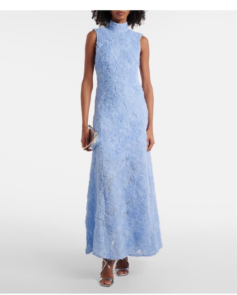 Rotate Embroidered Maxi Dress - Image 2