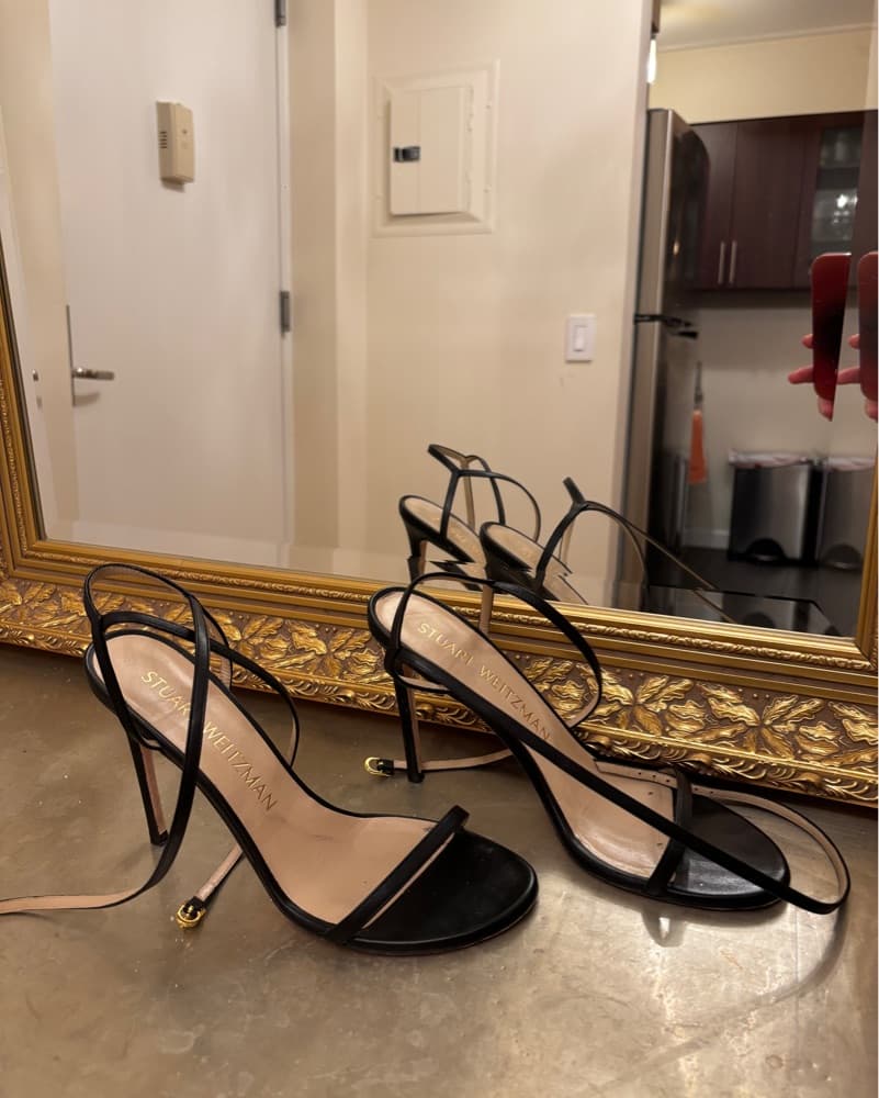 Stuart Weitzman Black Heels - Image 1