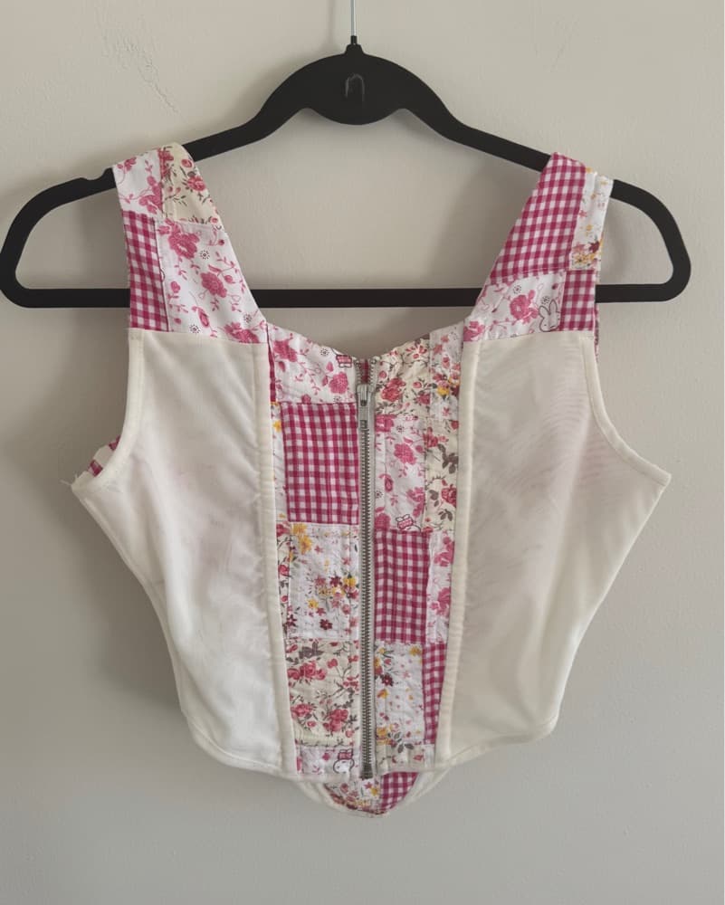 Guizio Serene Patchwork Corset - Image 6