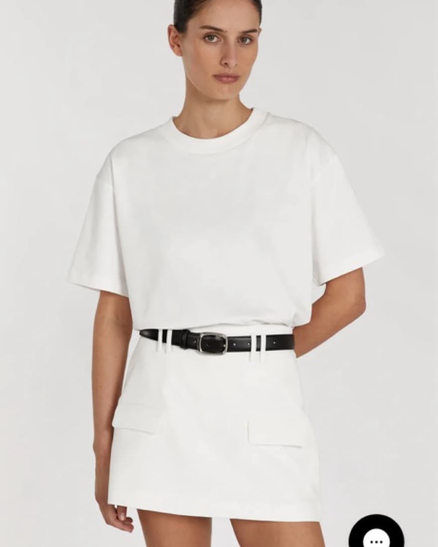 Dissh Brooklyn White Skirt / Skort - Image 1