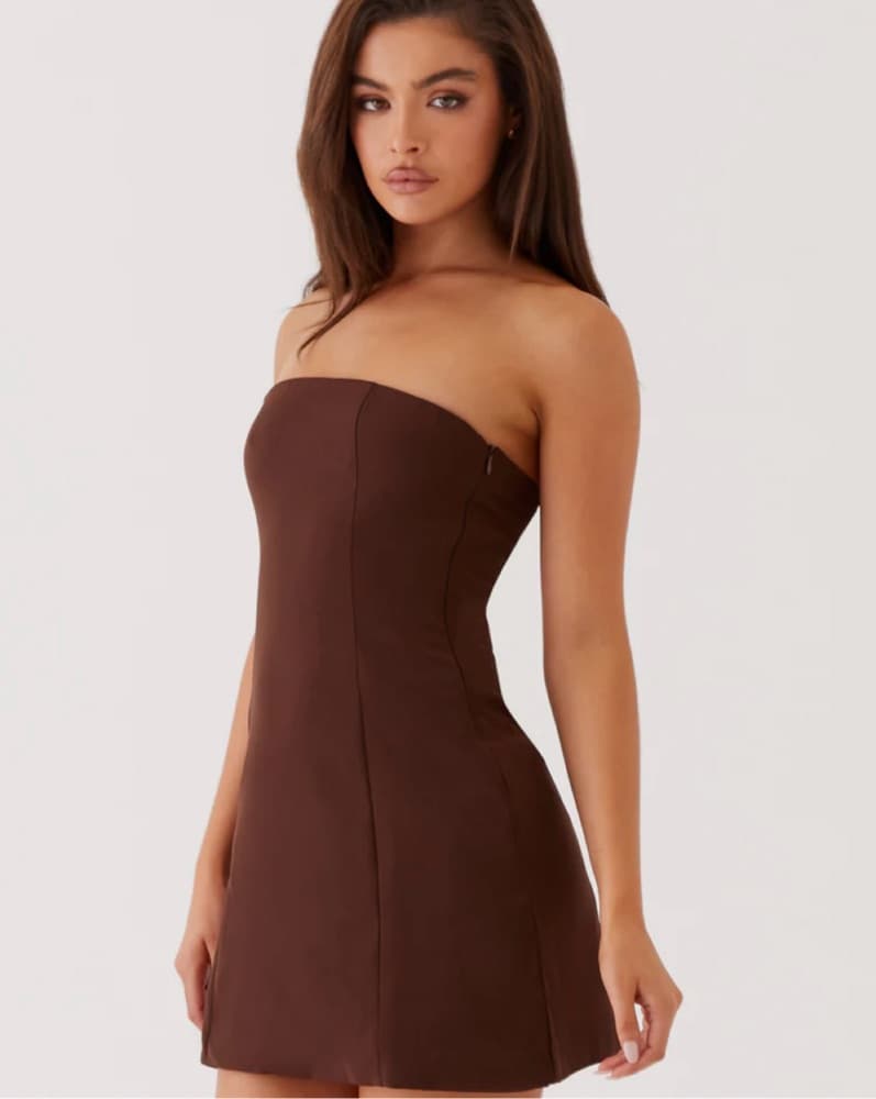 Strapless Mini Dress - Image 1