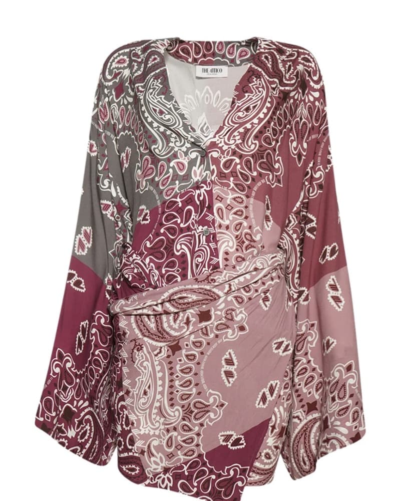 The Attico Bandana Print Dress  - Image 2