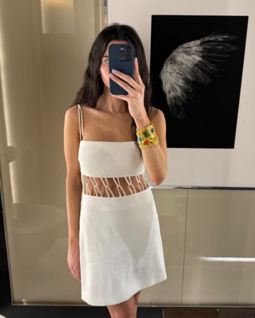 Alexis White Dress  - Image 1