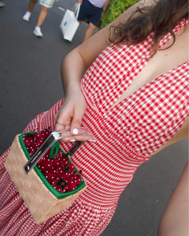 Red Gingham L’Academie Dress - Image 3