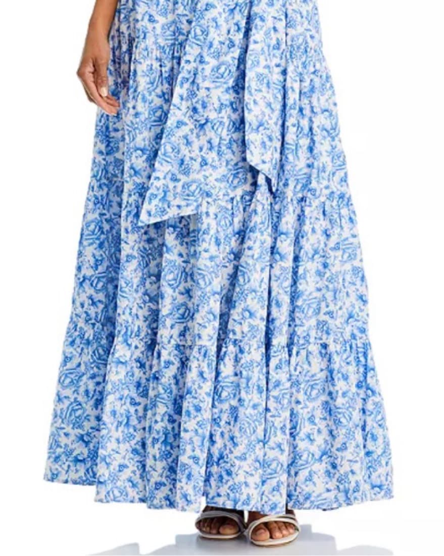 Vibrant Floral Off-Shoulder Maxi Dress - Image 5