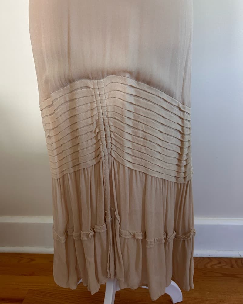Elegant Ruffle Maxi Dress - Image 3