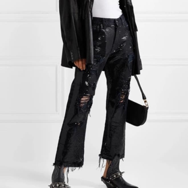 R13 Sequin Jeans - Image 1