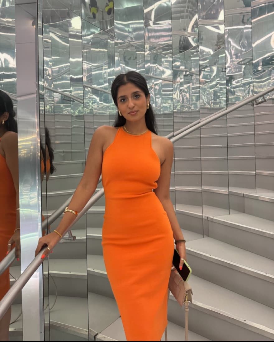 Orange ALC dress - Image 1