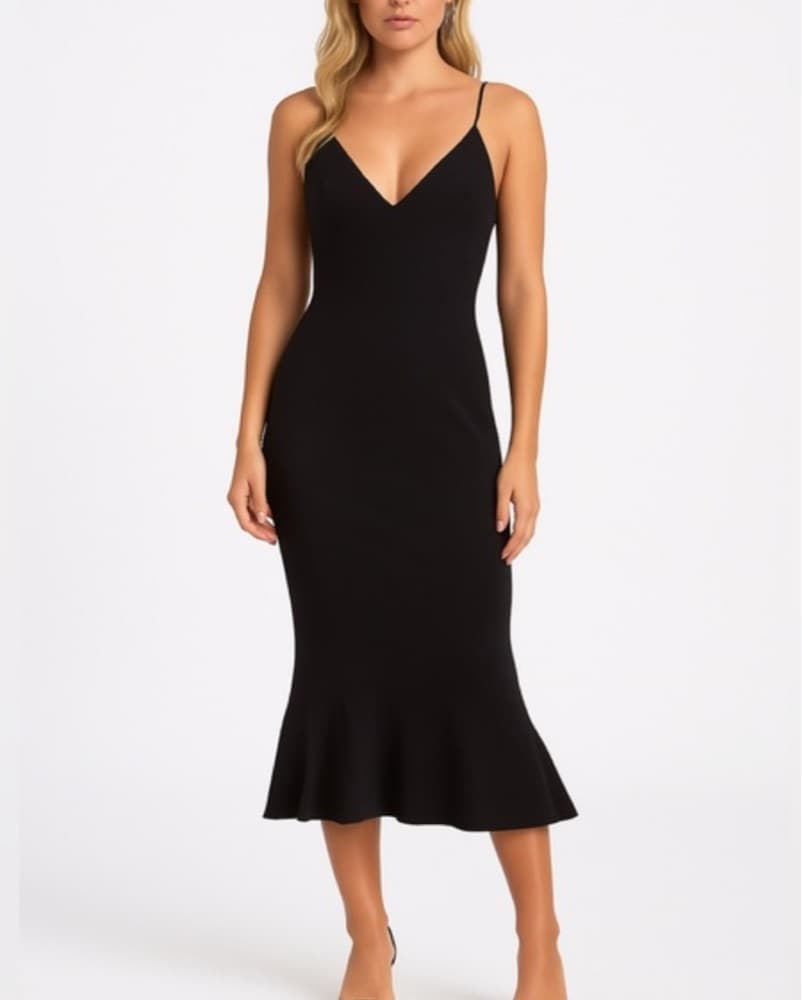 Norma Kamali Fishtail Dress - Image 1