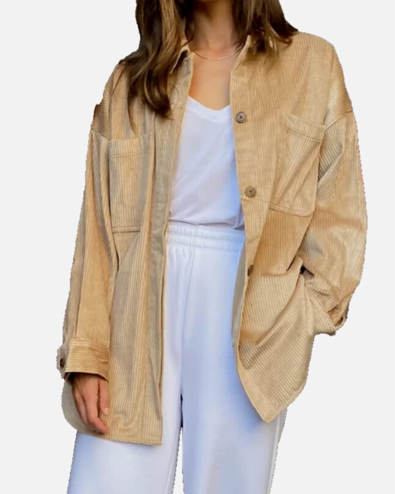 Aritzia Corduroy Button Up - Image 2