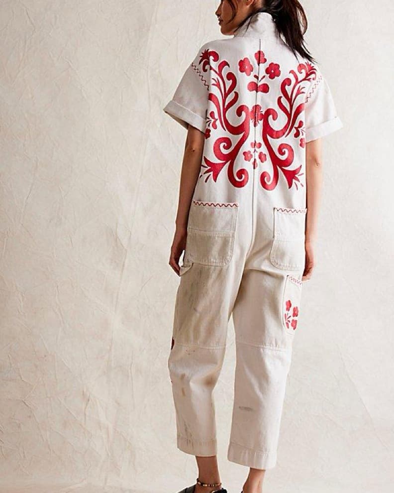 Glory Days Distressed Jumpsuit  - Image 1