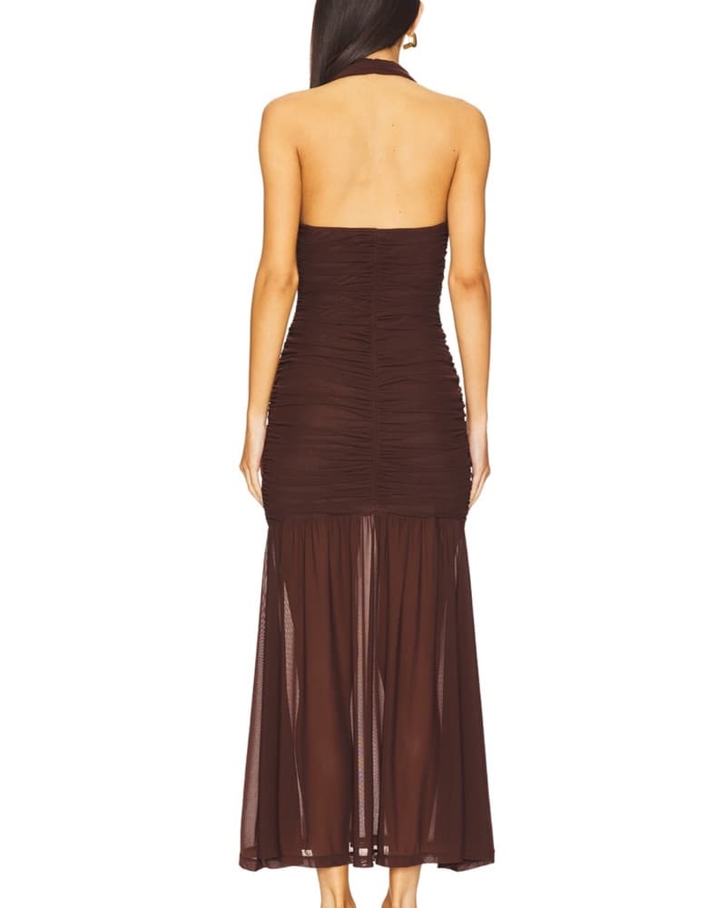 Bardot x Revolve sephera Halter Dress - Image 4
