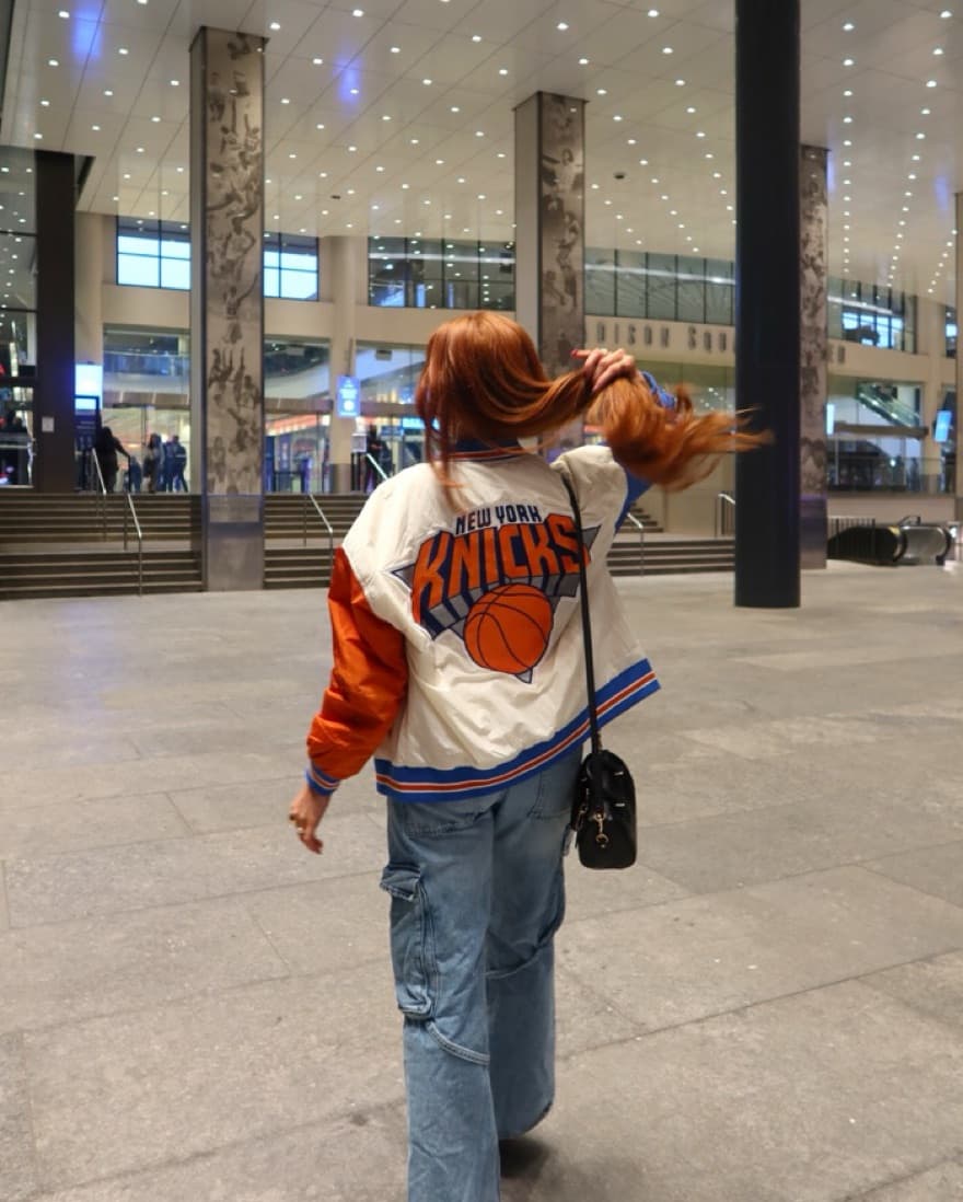 Stylish Knicks Fan Jacket - Image 1