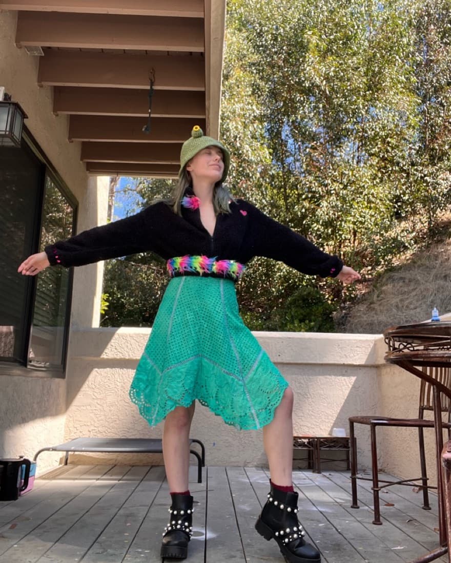 teal green merfolk skirt 🧜🏻 - Image 3