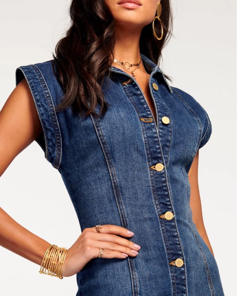 Ramy Brook Denim Lolita Dress - Image 2