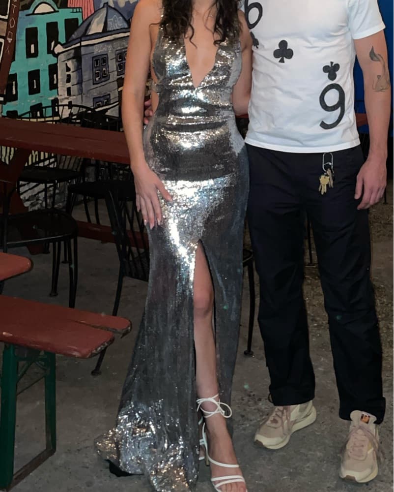 La Semaine Silver Dress - Image 2