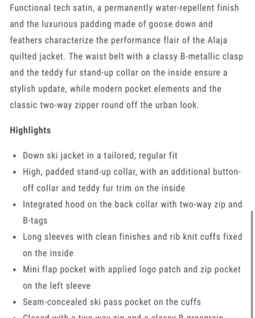 Bogner Alaja Champagne Ski Jacket - Image 5