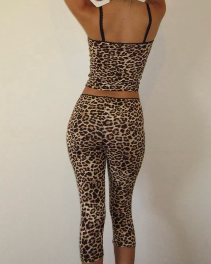 Cheetah Capris From: perlasintimates - Image 1
