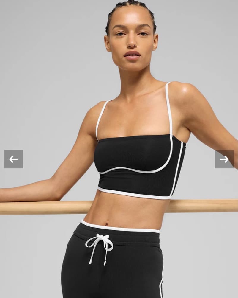 Alo Airbrush Streamlined Bra Tank - Image 2