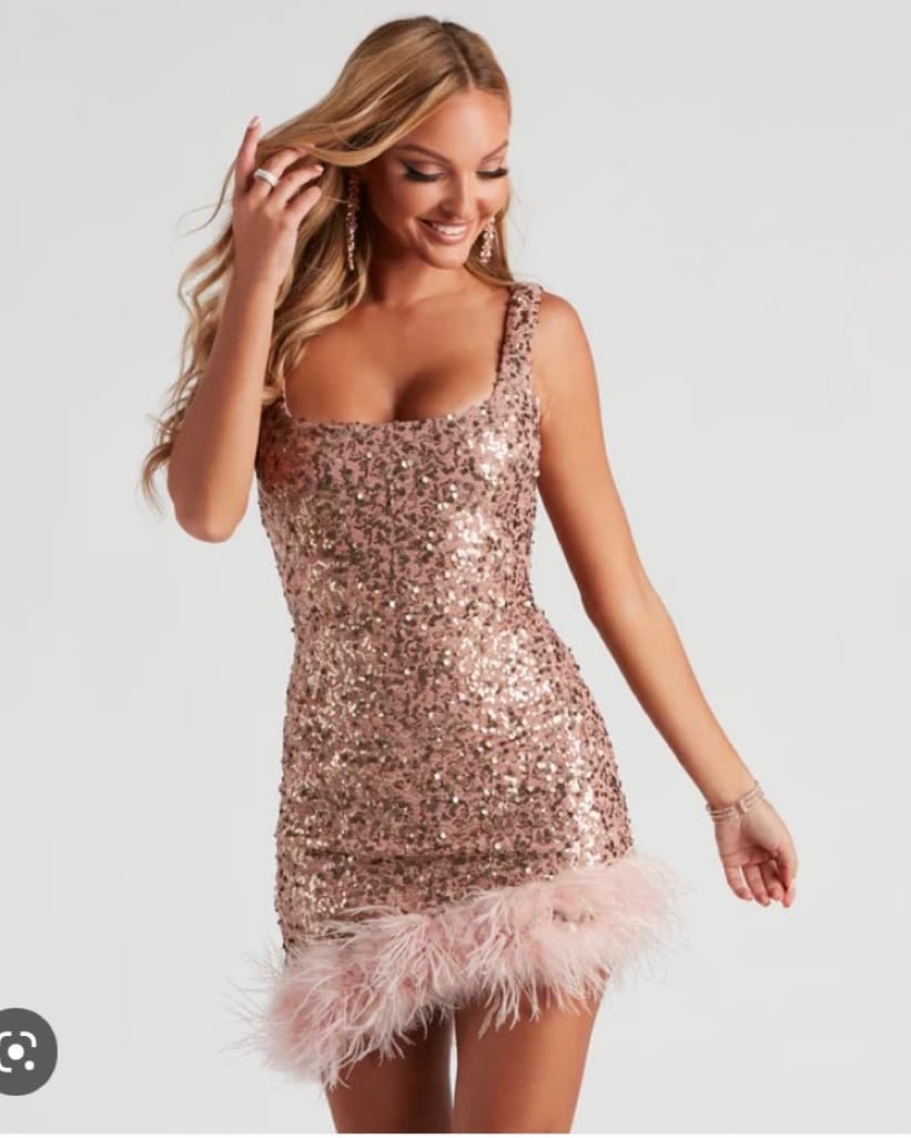 Sequins Party Dress - Image 1