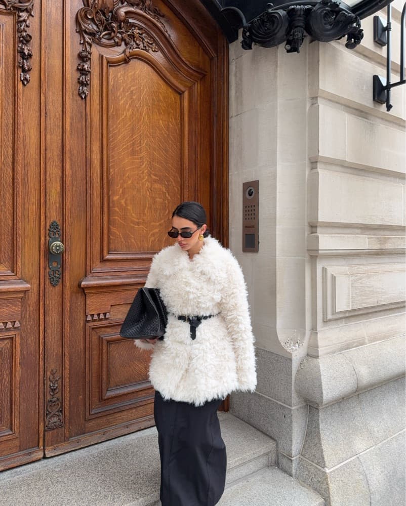 Faux Fur Coat  - Image 2