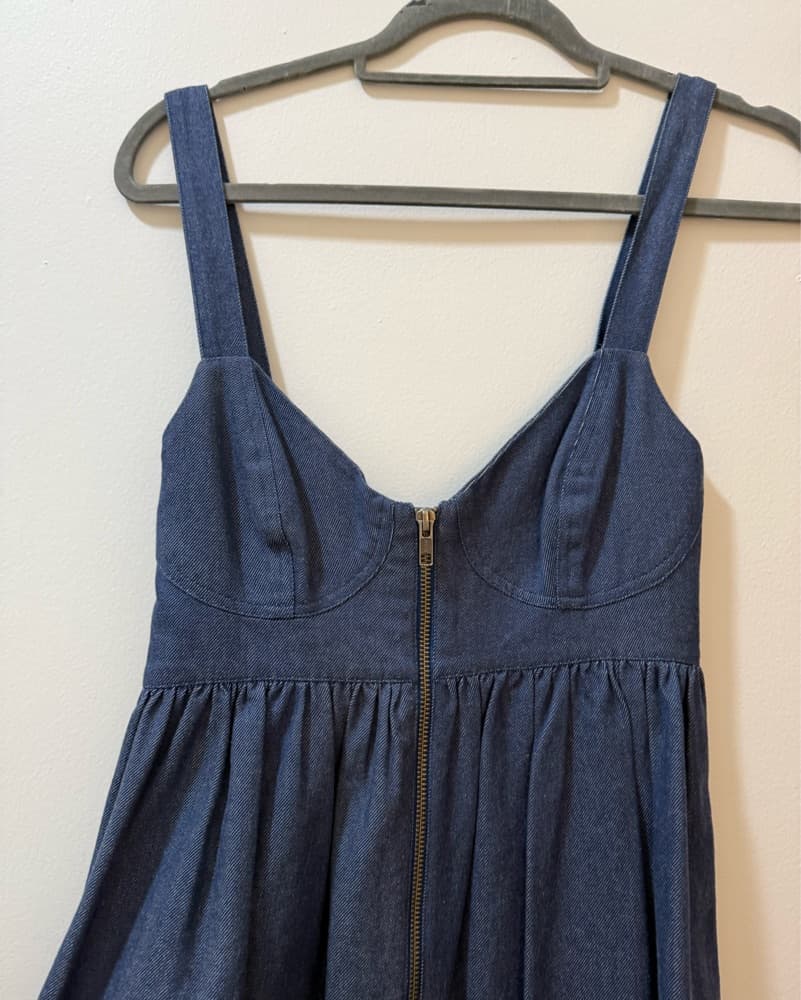 Denim Mara Hoffman Dress - Image 2