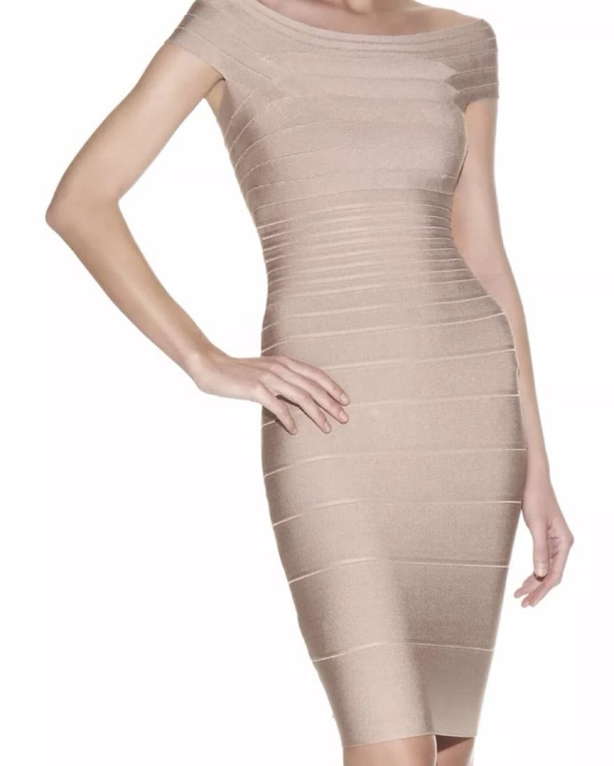 Herve Leger Bandage Dress - Image 3