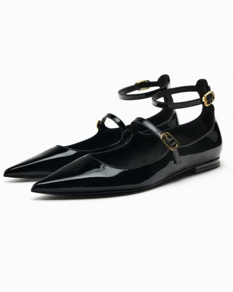Point Toe Flats  - Image 1