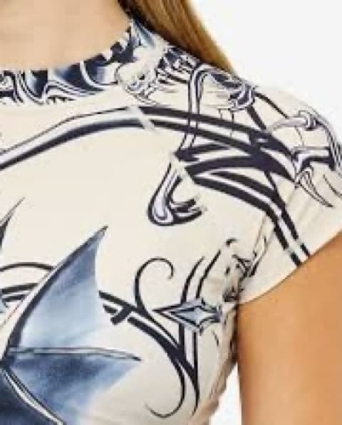 Miaou Tattoo Frankie Top - Image 2