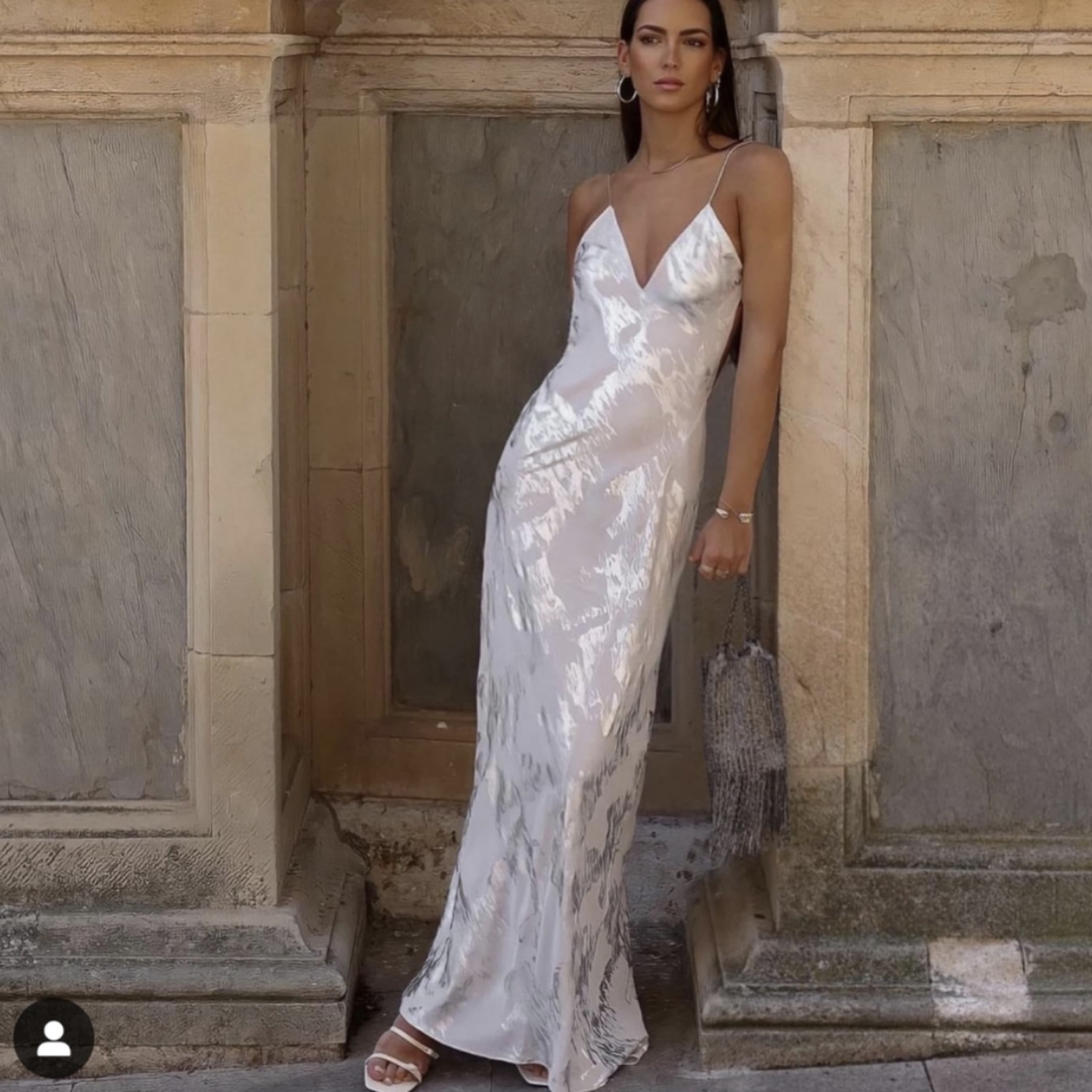 Metalic Slip Dress  - Image 6